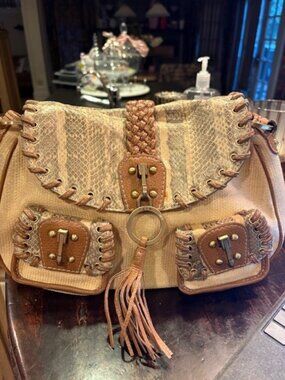 New Rafe Tan & Leather handbag